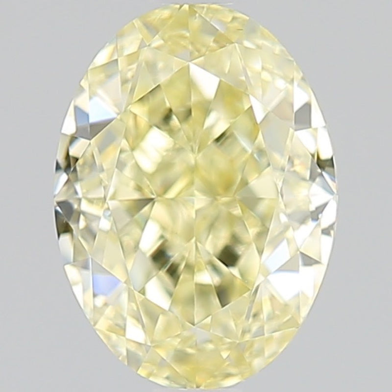GIA 彩鑽 黃鑽 1.77ct Fancy Light Yellow