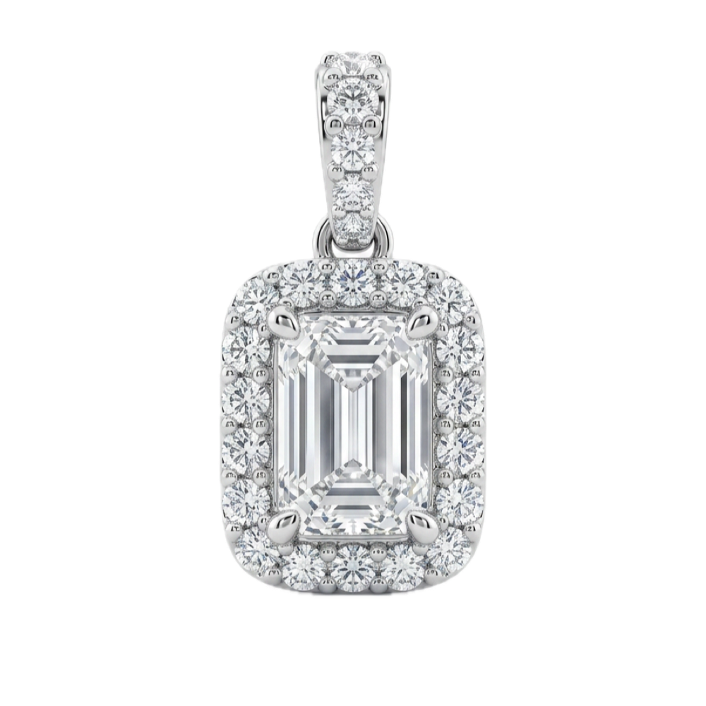 18K白金 0.16ct 鑽石吊咀