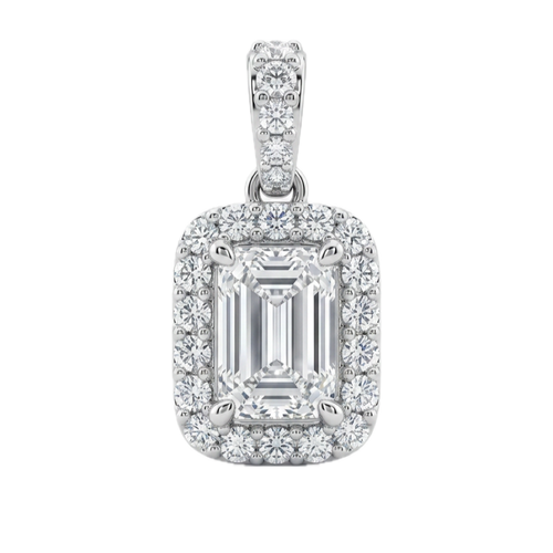 18K白金 0.16ct 鑽石吊咀