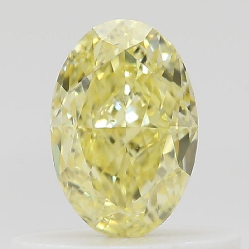 GIA 彩鑽 黃鑽 0.5ct Fancy Intense Yellow
