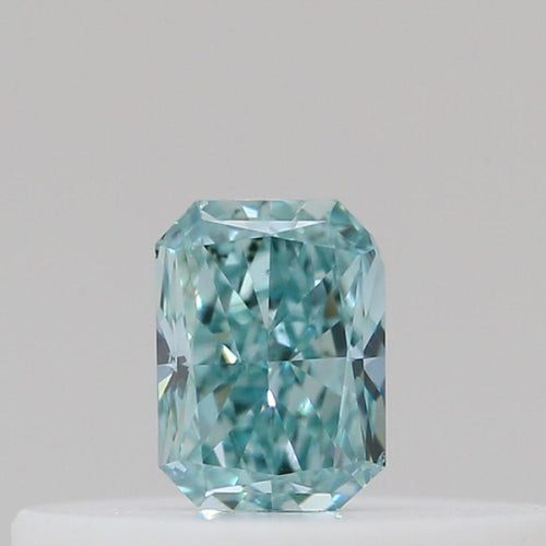 GIA Fancy Colour Diamond 0.14ct Fancy Vivid Blue-green