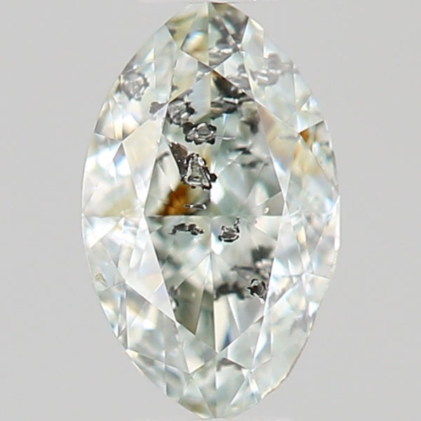 GIA 彩鑽 綠鑽 0.19ct Fancy Grayish Green