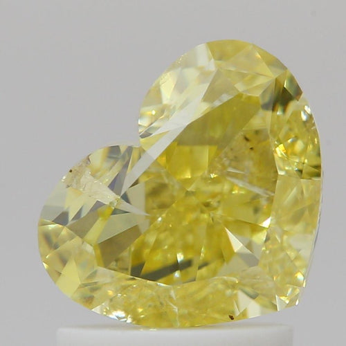 GIA 彩鑽 黃鑽 2ct Fancy Intense Yellow