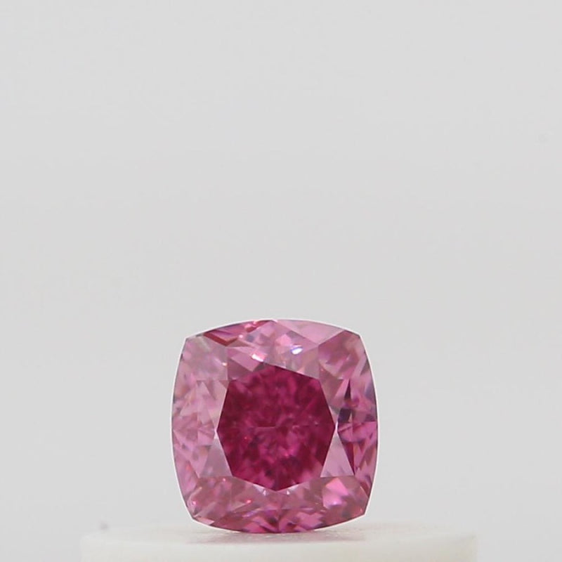 GIA 彩鑽 粉紅鑽 0.2ct Fancy Vivid Purplish Pink