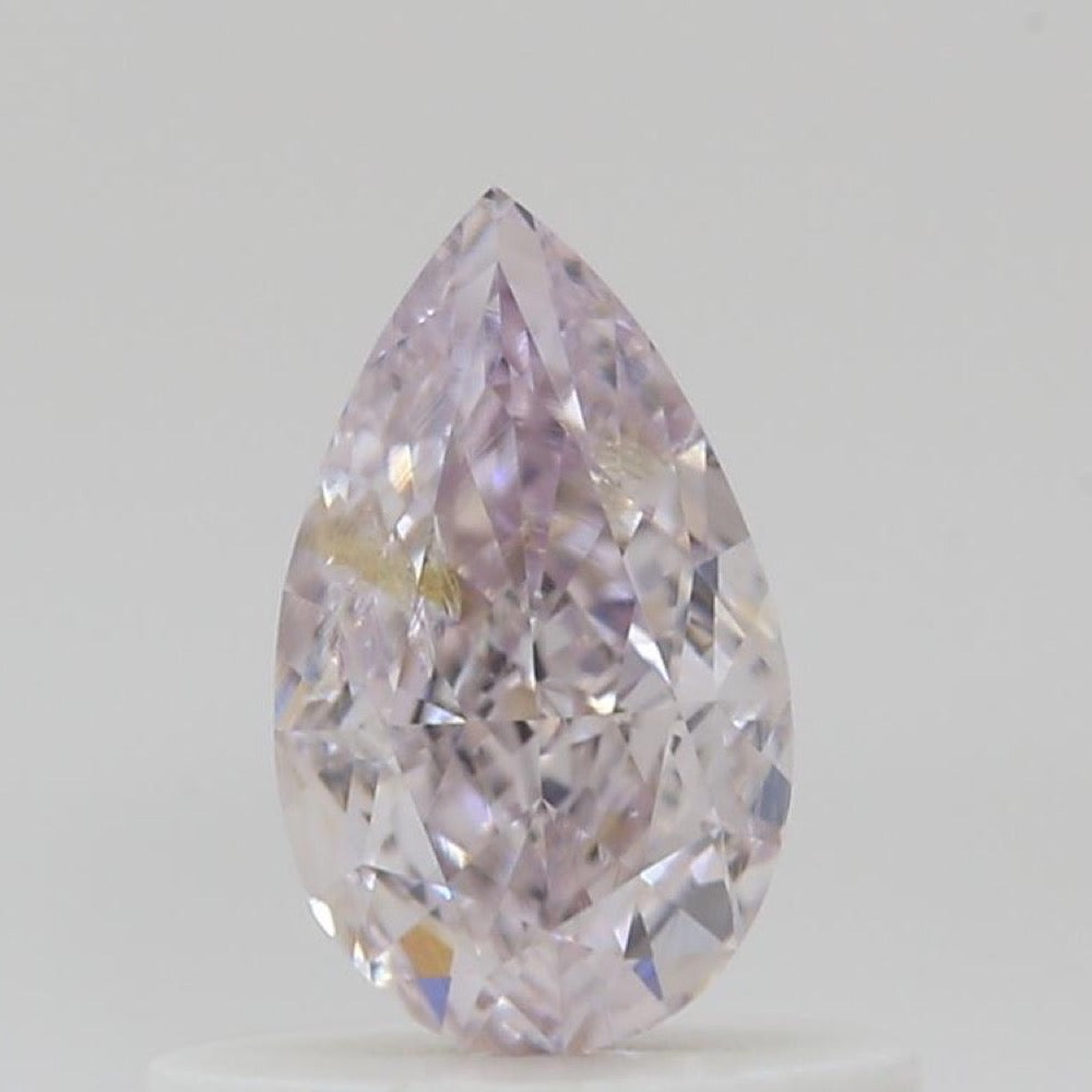 GIA 彩鑽 粉紅鑽 0.5ct Fancy Light Purplish Pink