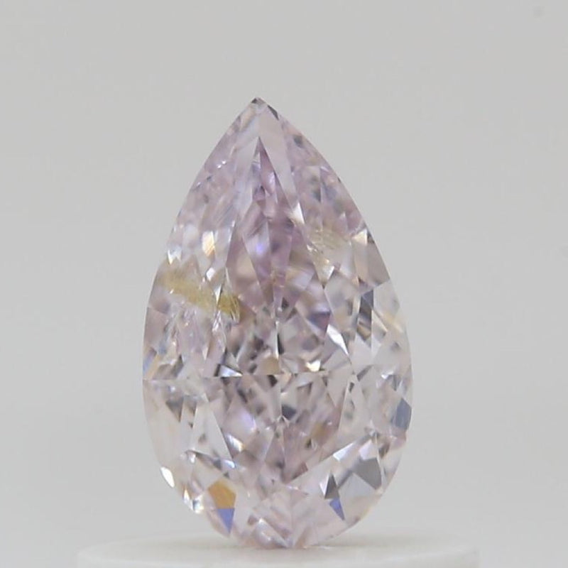 GIA 彩鑽 粉紅鑽 0.5ct Fancy Light Purplish Pink