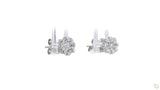 18K白金 0.18ct 鑽石耳環