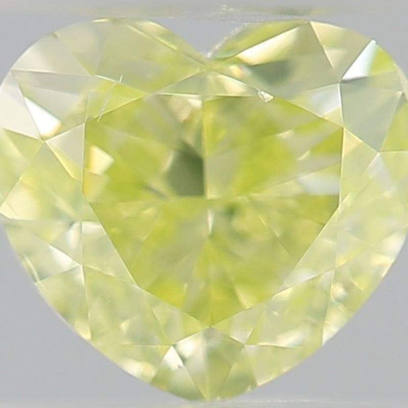 GIA 彩鑽 黃鑽 1ct Fancy Light Greenish Yellow