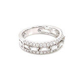 18K White Gold 0.39ct Diamond Ring