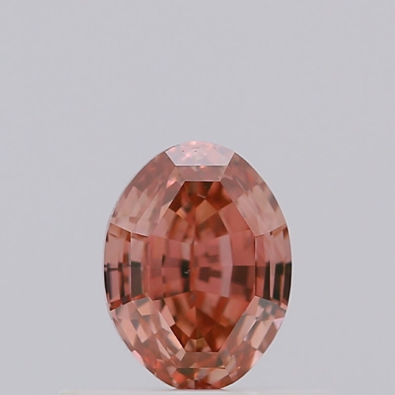 GIA 彩鑽 粉紅鑽 0.51ct Fancy Brown-pink
