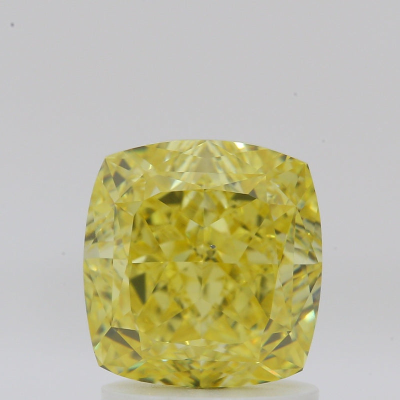 GIA 彩鑽 黃鑽 2.02ct Fancy Vivid Yellow