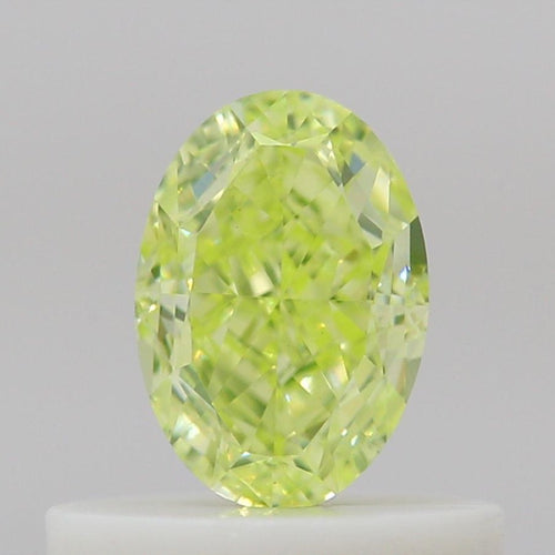 GIA Fancy Colour Diamond 0.5ct Fancy Intense Yellow-green
