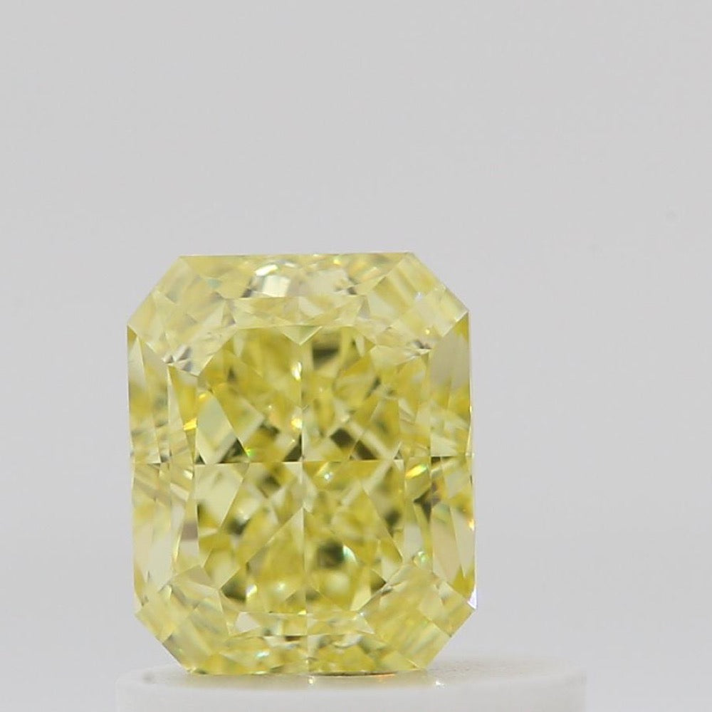 GIA 彩鑽 黃鑽 0.71ct Fancy Intense Yellow