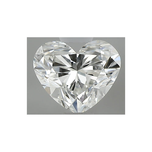 GIA 天然美鑽 心形 0.5ct H SI2