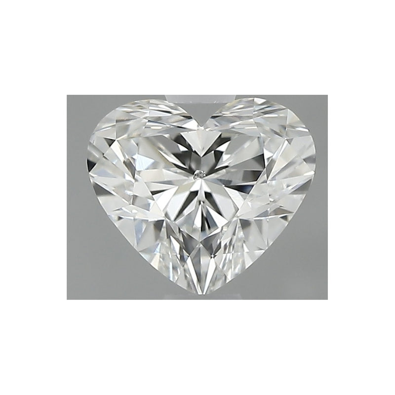 GIA 天然美鑽 心形 0.73ct H SI2
