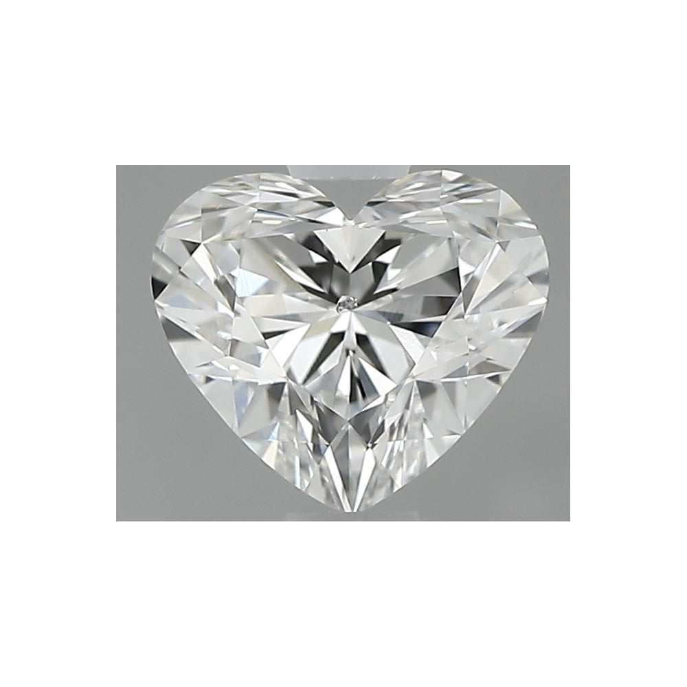GIA 天然美鑽 心形 0.73ct H SI2