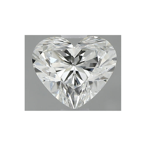 GIA 天然美鑽 心形 0.73ct H SI2