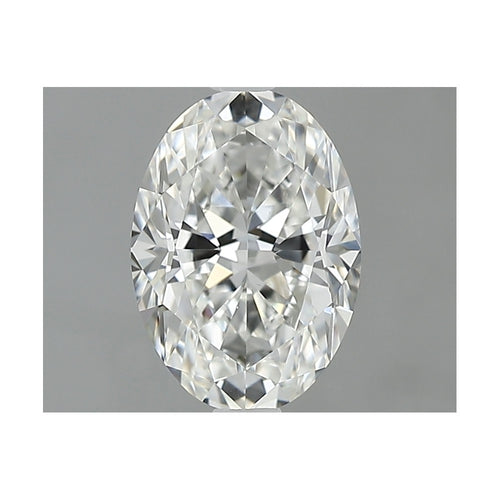 GIA 天然美鑽 橢圓形 1.0ct H VS1