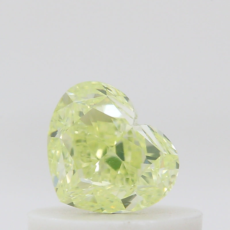 GIA 彩鑽 黃鑽 0.51ct Fancy Green-yellow