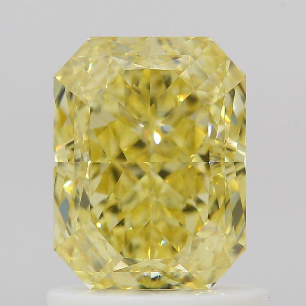 GIA 彩鑽 黃鑽 1.19ct Fancy Intense Yellow