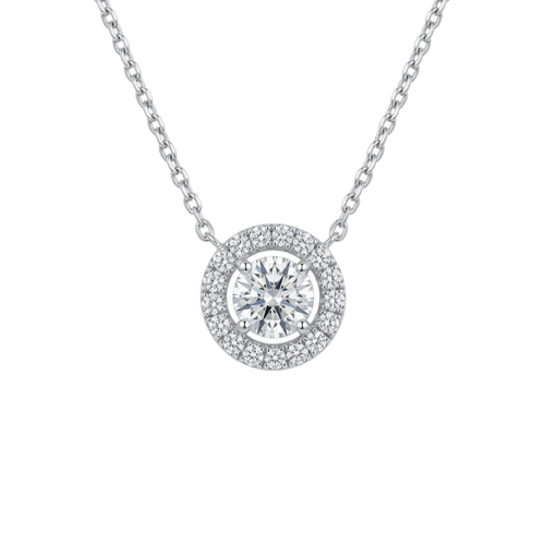 18K白金 0.50ct 鑽石吊咀