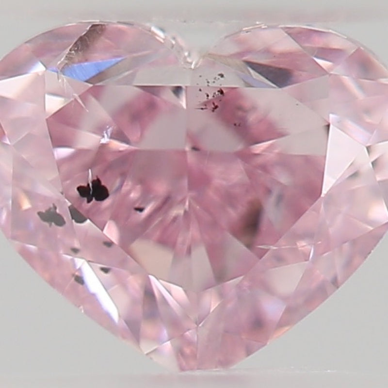 GIA 彩鑽 粉紅鑽 0.31ct Fancy Intense Purplish Pink