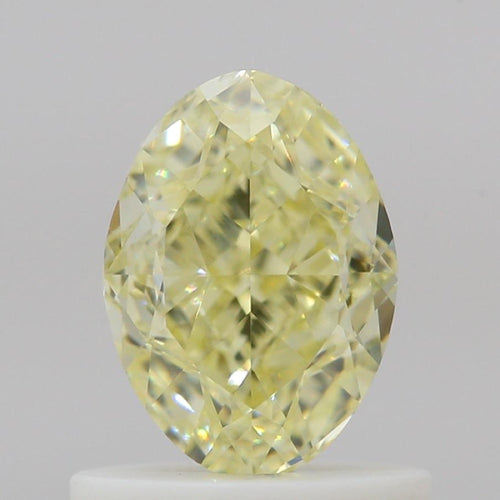 GIA 彩鑽 黃鑽 1ct Fancy Light Yellow