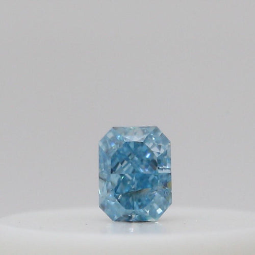 GIA Fancy Colour Diamond 0.02ct Fancy Intense Green-blue