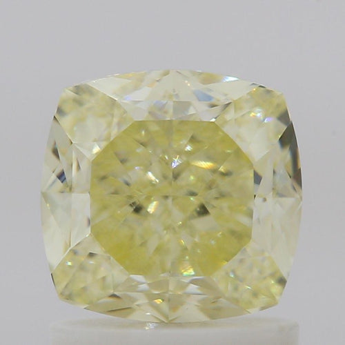 GIA Natural Diamond Cushion 1.53ct Y-Z VVS2