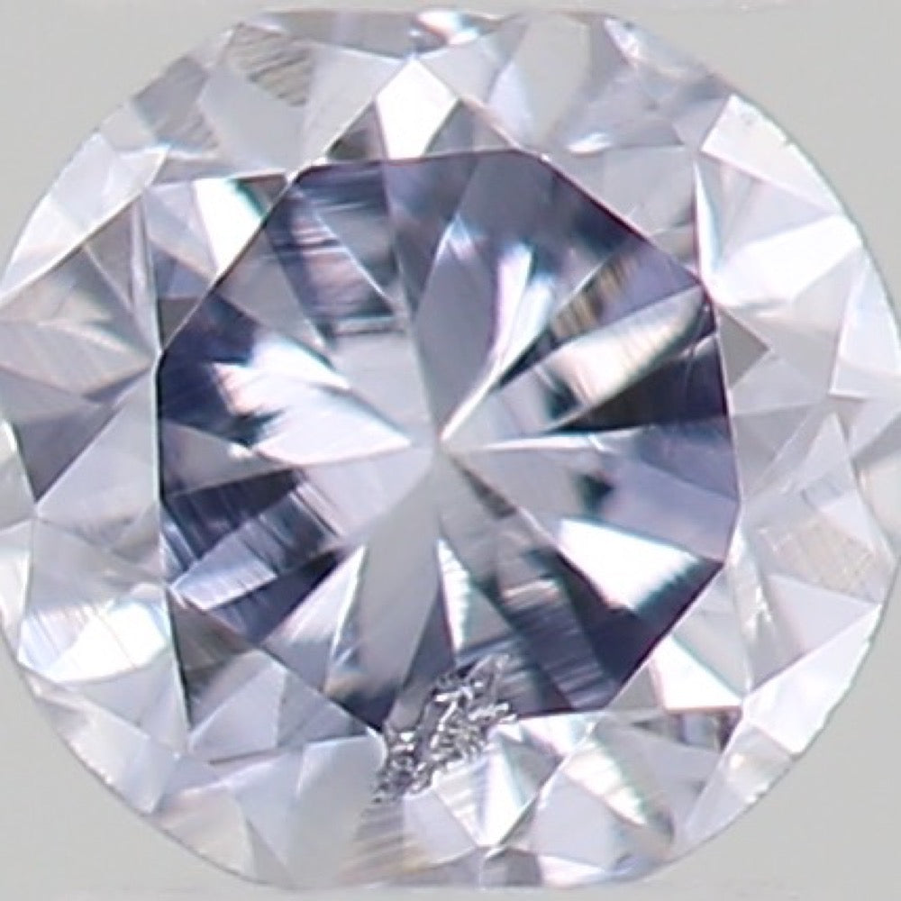 GIA 彩鑽 紫鑽 0.05ct Fancy Gray-violet