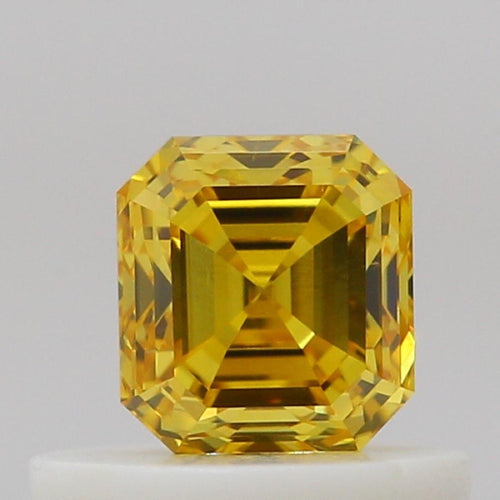 GIA 彩鑽 黃鑽 0.5ct Fancy Vivid Orangy Yellow