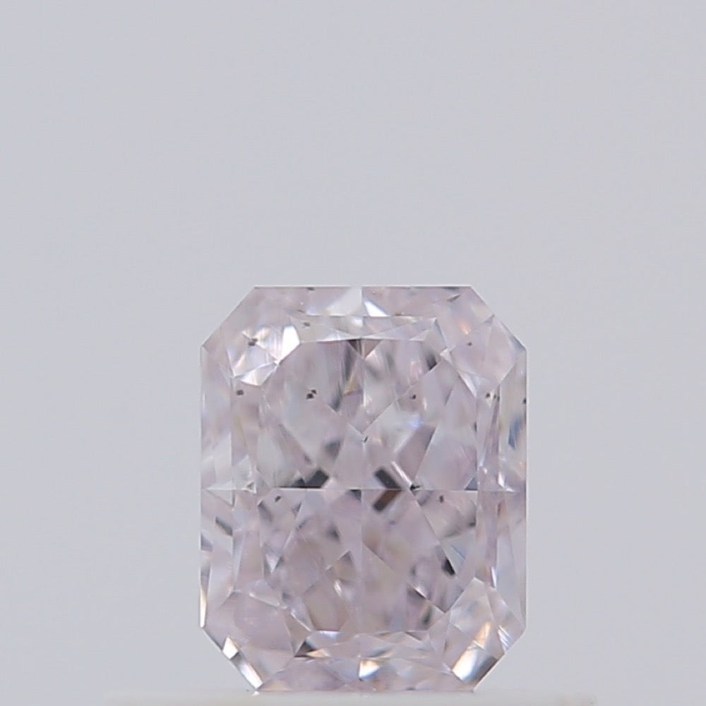 GIA 彩鑽 粉紅鑽 0.54ct Fancy Light Purplish Pink