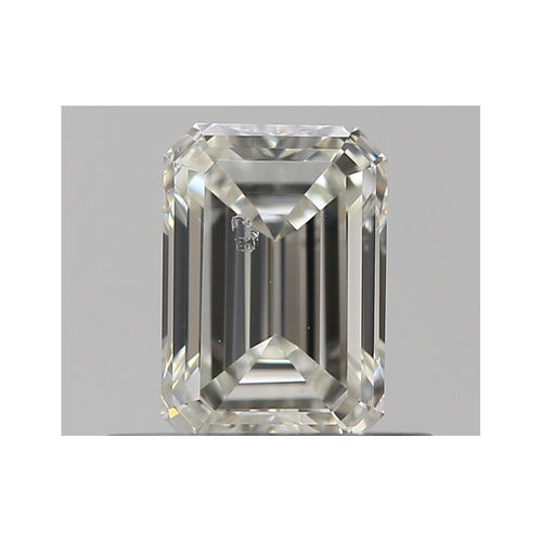GIA 天然美鑽 祖母綠形 0.43ct I SI2