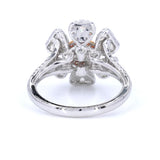 18K White Gold 0.26ct Fancy Pink Ring