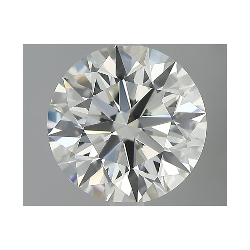 GIA 天然美鑽 圓形 2.06ct I VVS1