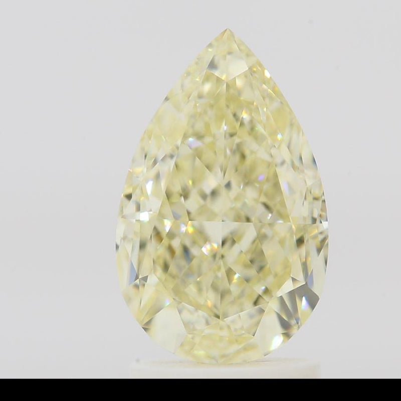 GIA Natural Diamond Pear 2.37ct U-V VS1