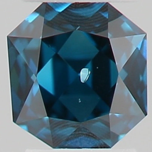 GIA 彩鑽 綠鑽 0.08ct Fancy Deep Blue-green