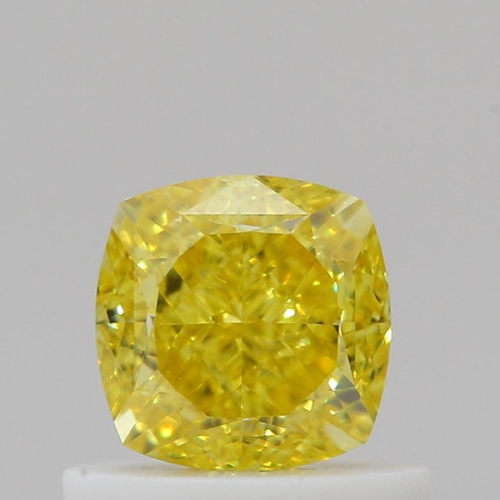 GIA 彩鑽 黃鑽 0.75ct Fancy Vivid Yellow