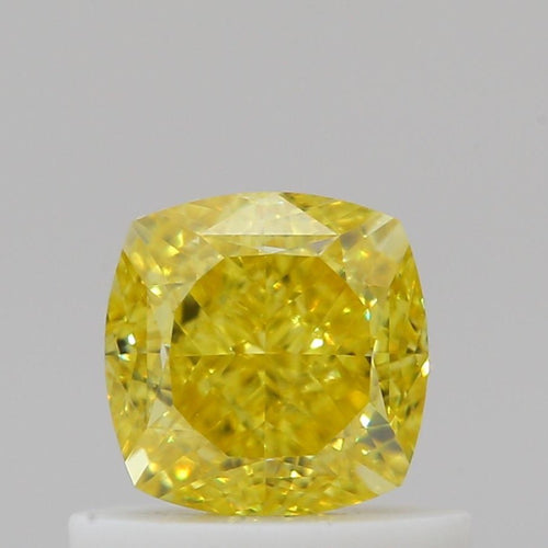 GIA 彩鑽 黃鑽 0.75ct Fancy Vivid Yellow