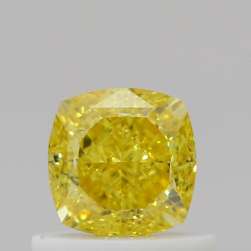 GIA 彩鑽 黃鑽 0.75ct Fancy Vivid Yellow