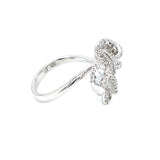 18K White Gold 0.05ct Diamond Ring