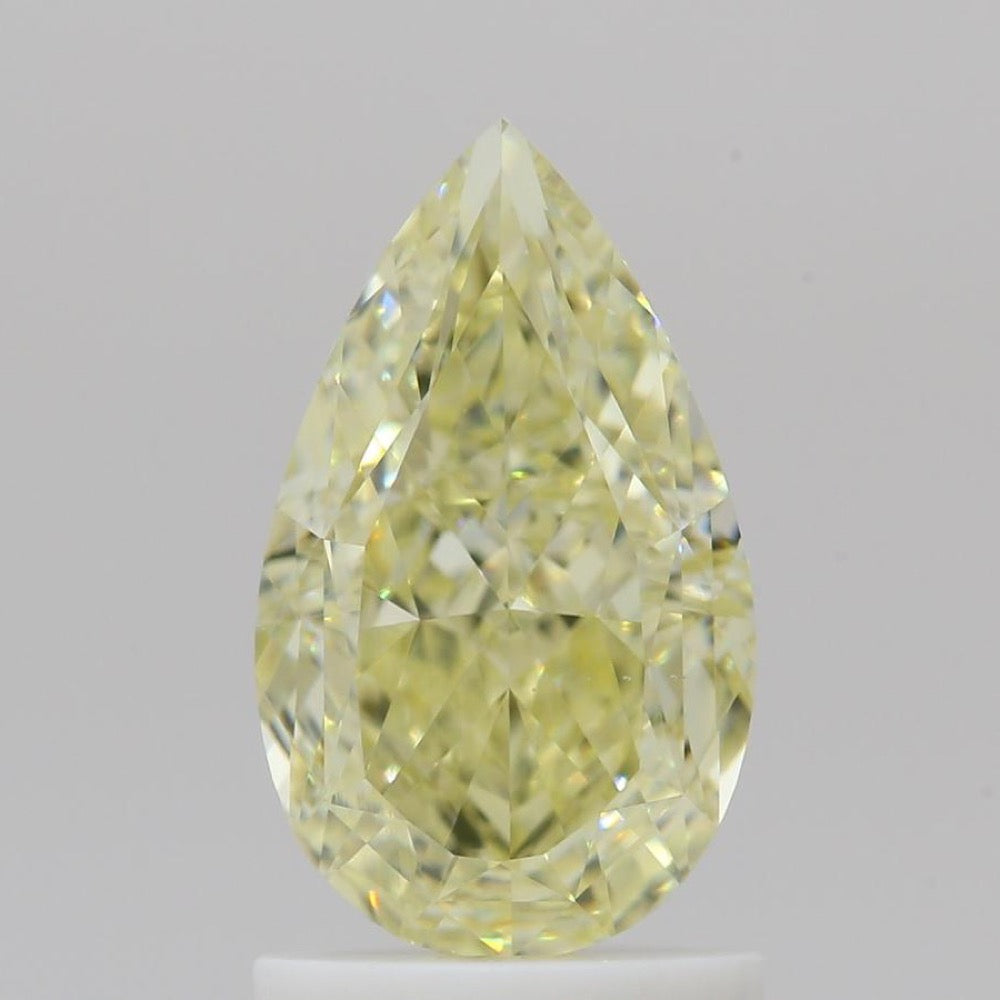 GIA 天然鑽石 梨形 1.61ct U-V VS2
