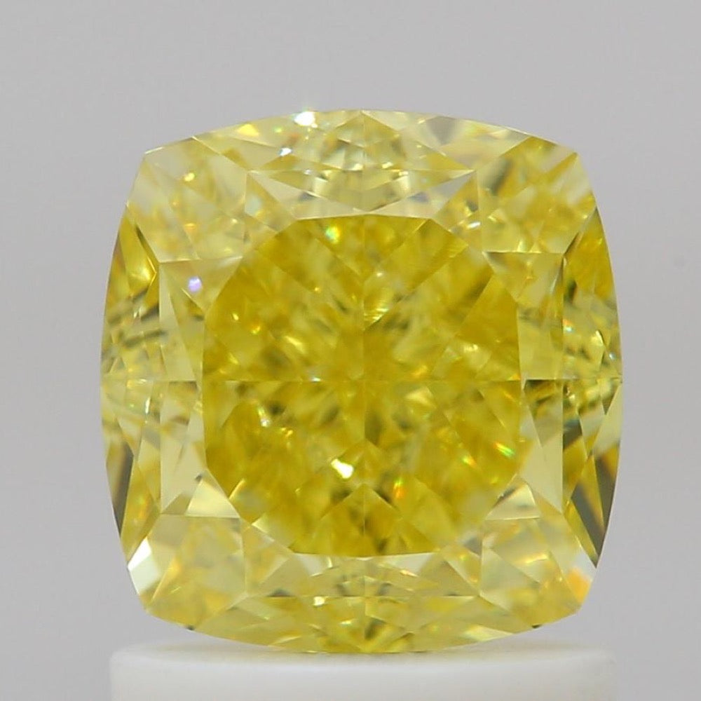 GIA 彩鑽 黃鑽 1.56ct Fancy Vivid Yellow