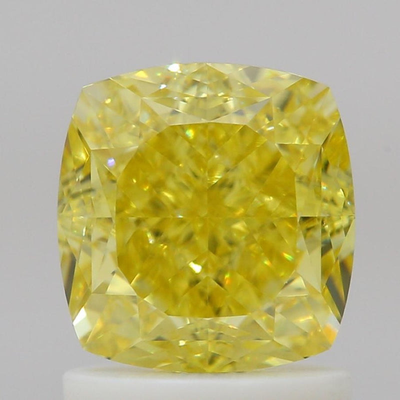 GIA 彩鑽 黃鑽 1.56ct Fancy Vivid Yellow