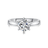 18K Glamour Diamond Ring Setting R05
