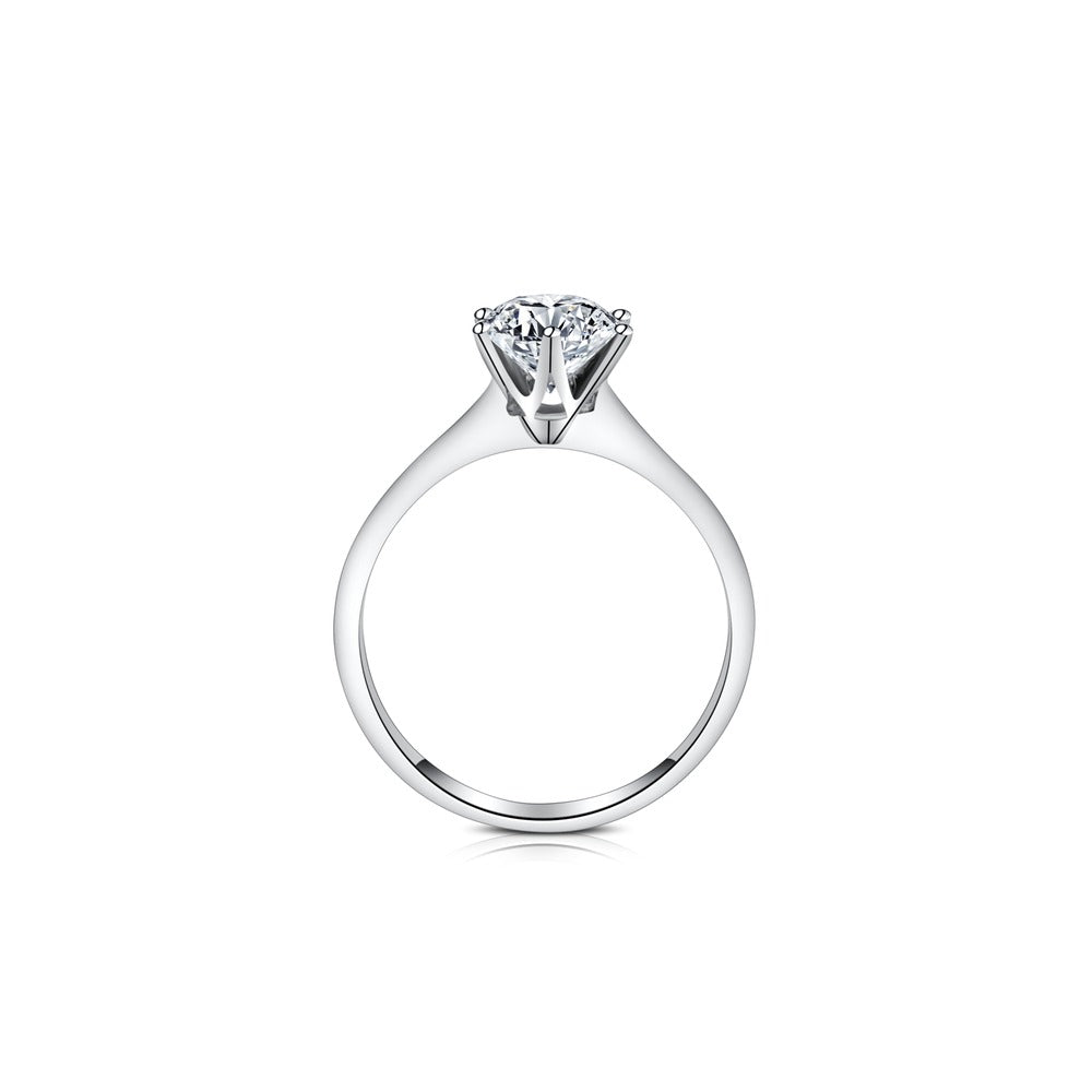 18K Plain Ring Setting R07