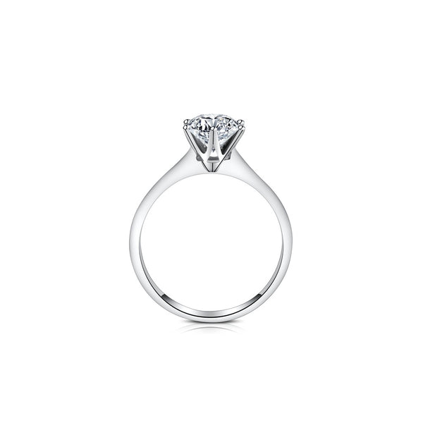 18K Plain Ring Setting R07