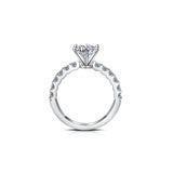 18K Diamond Ring Setting R135