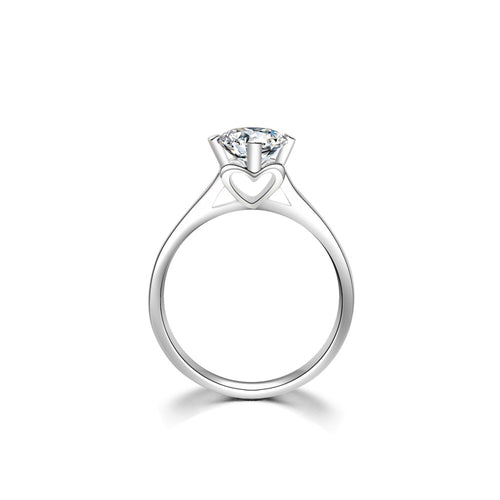 18K Plain Ring Setting R157