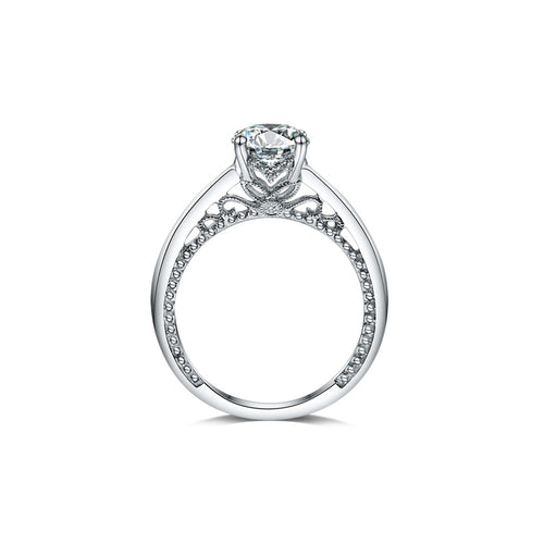 18K Plain Ring Setting R15 B